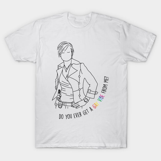 Gay vibe T-Shirt by Gabi Veiga